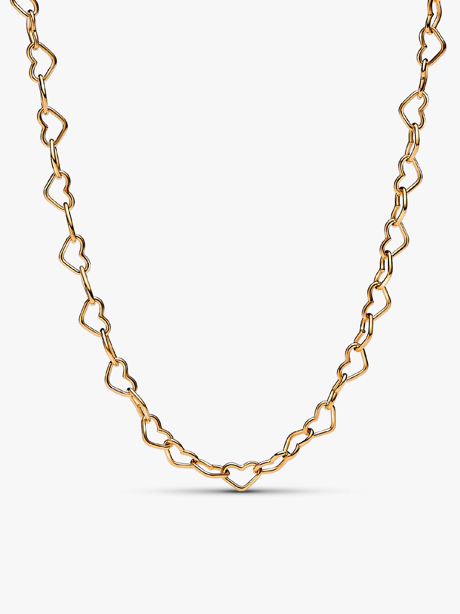 Collar Collier Corazones entrelazados