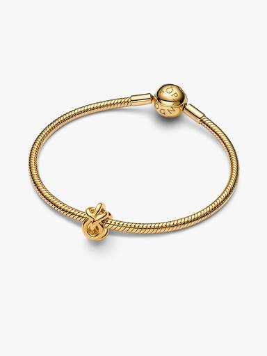 Charm Nudo Infinito Dorado