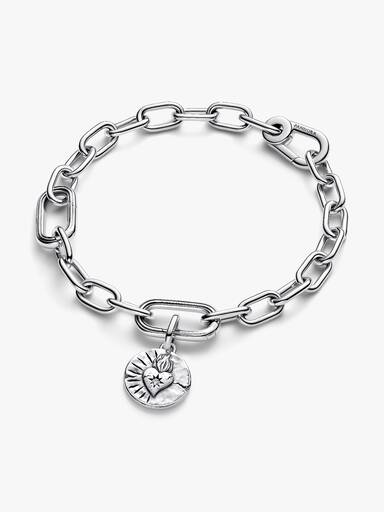Charm Medallón con Corazón