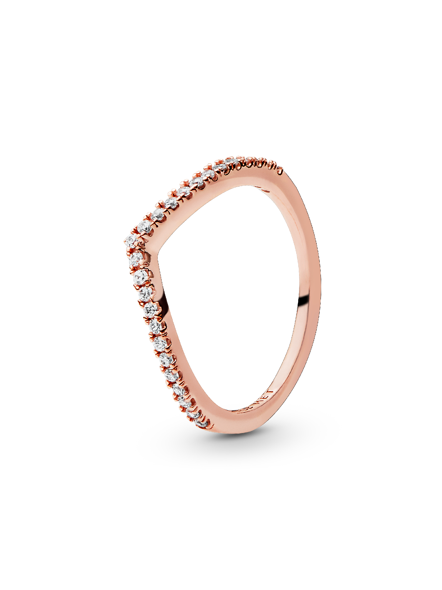 Anillo Hueso de los deseos deslumbrante