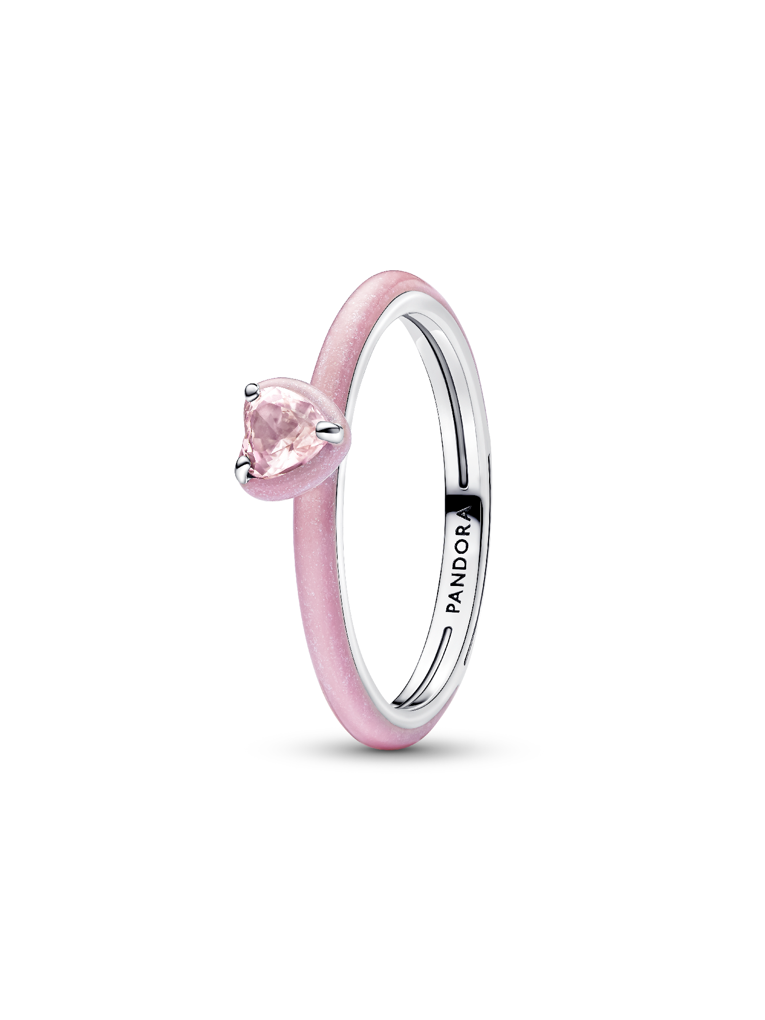 Anillo Corazón Chakra Rosado