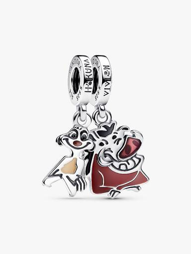 Charm Colgante Divisible Timón y Pumba del Rey León de Disney