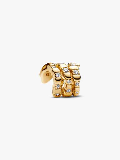Charm Serpiente Enroscada