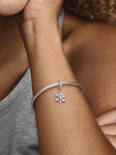Charm colgante Racimo herbario reluciente