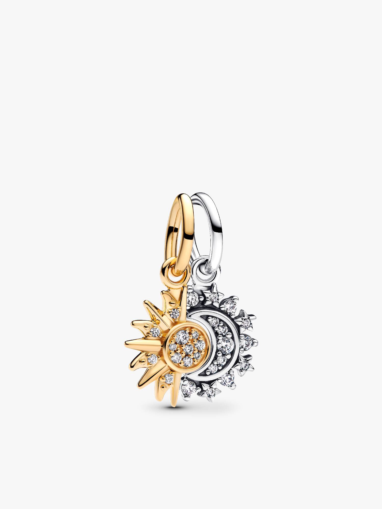 Charm colgante divisible Sol y Luna