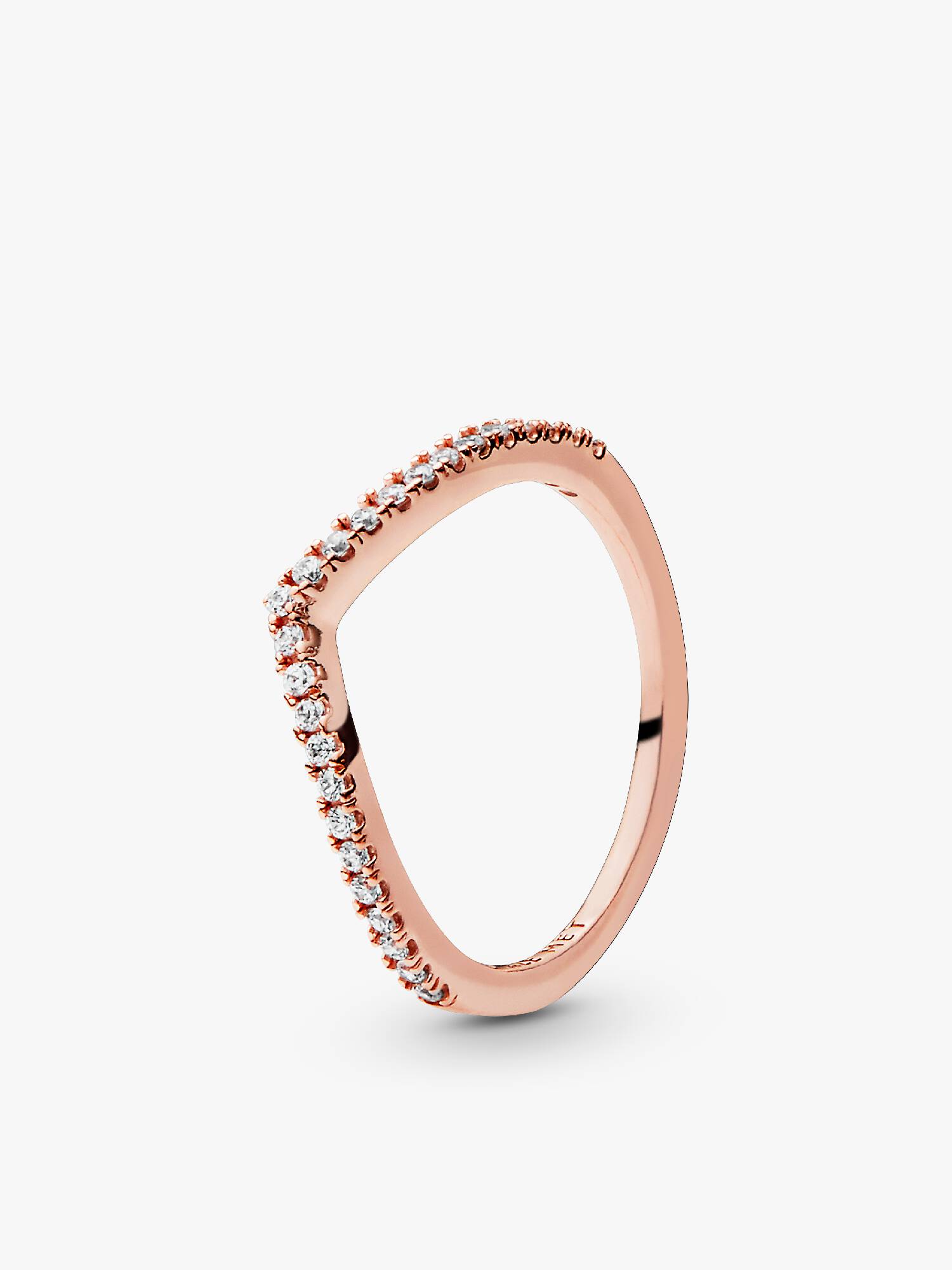 Anillo Hueso de los deseos deslumbrante