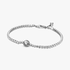 Brazalete de tenis Halo reluciente Brazalete de tenis Halo reluciente