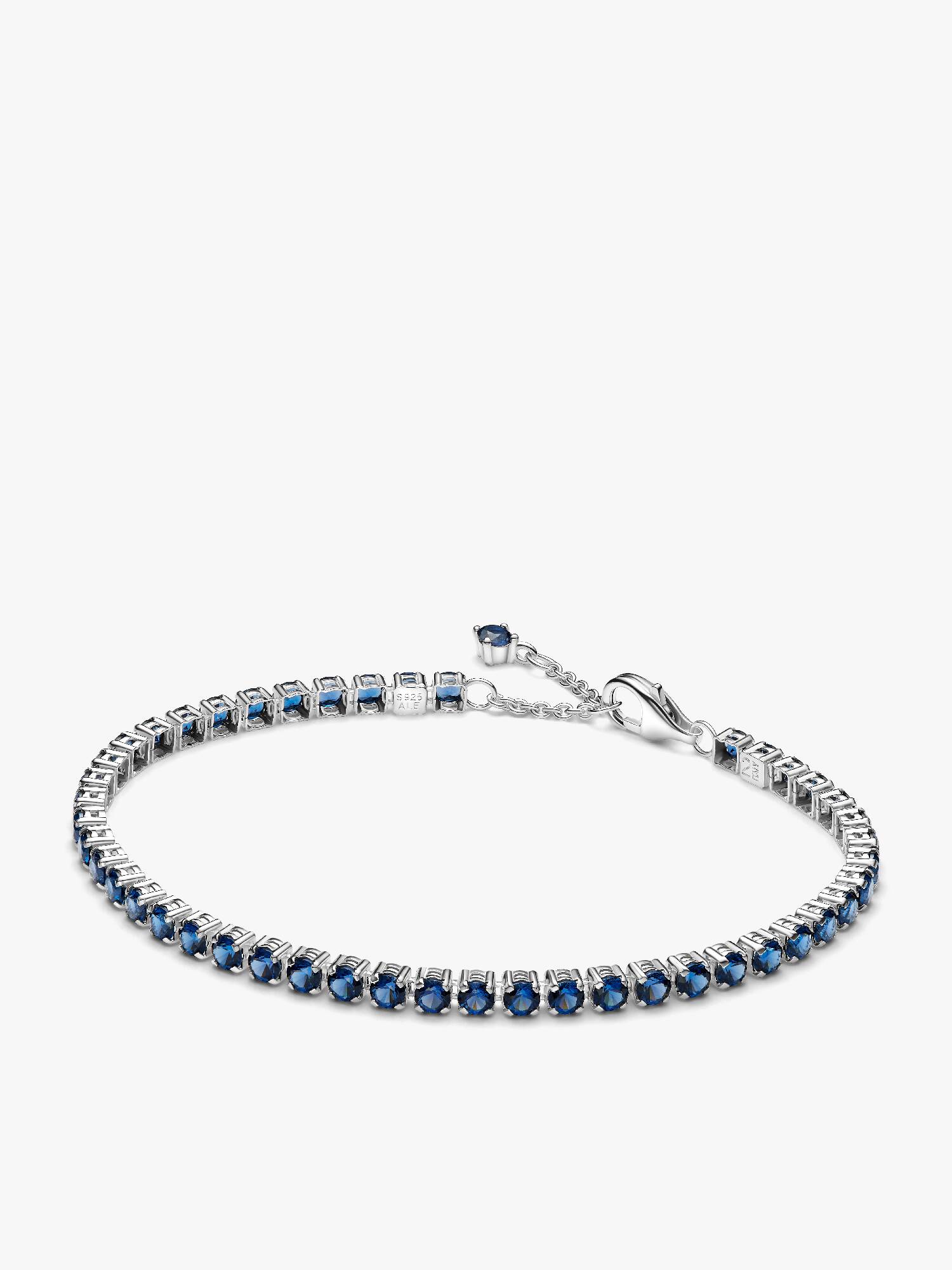 Brazalete de Tenis Azul Brillante