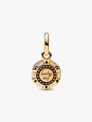 Charm colgante Ficha de la suerte