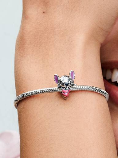 Charm Pastel de Cumpleaños Stitch de Disney