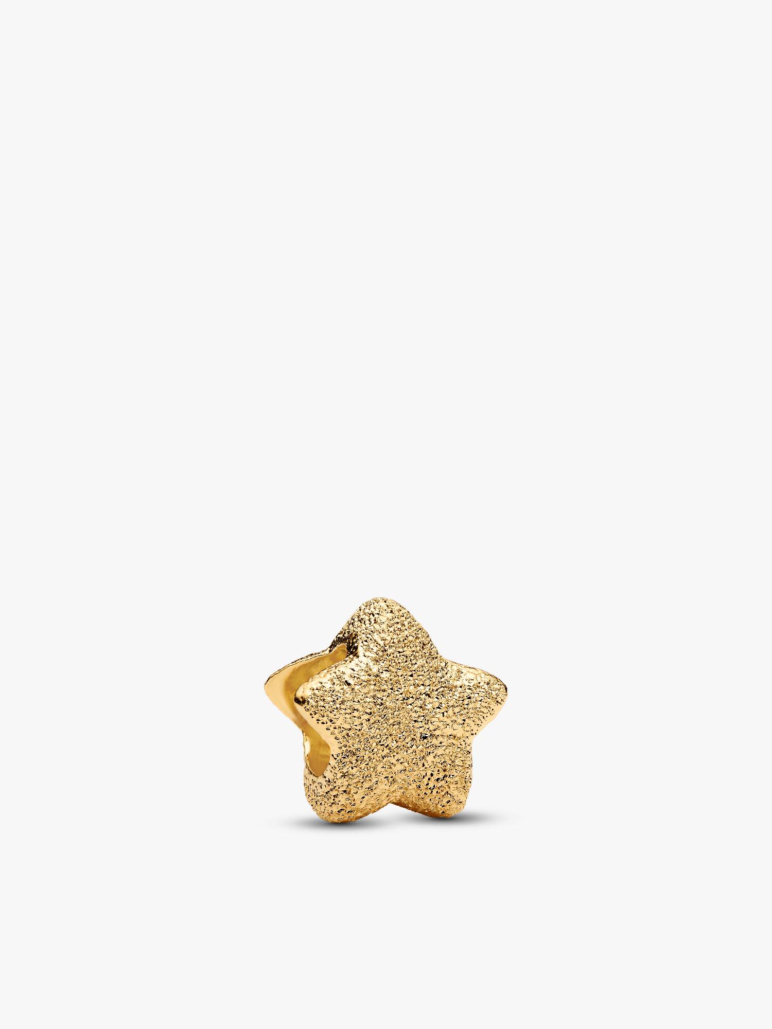 Mini Charm Estrella con textura