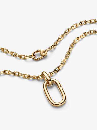 Collar de cadena de eslabones grandes que se pueden abrir