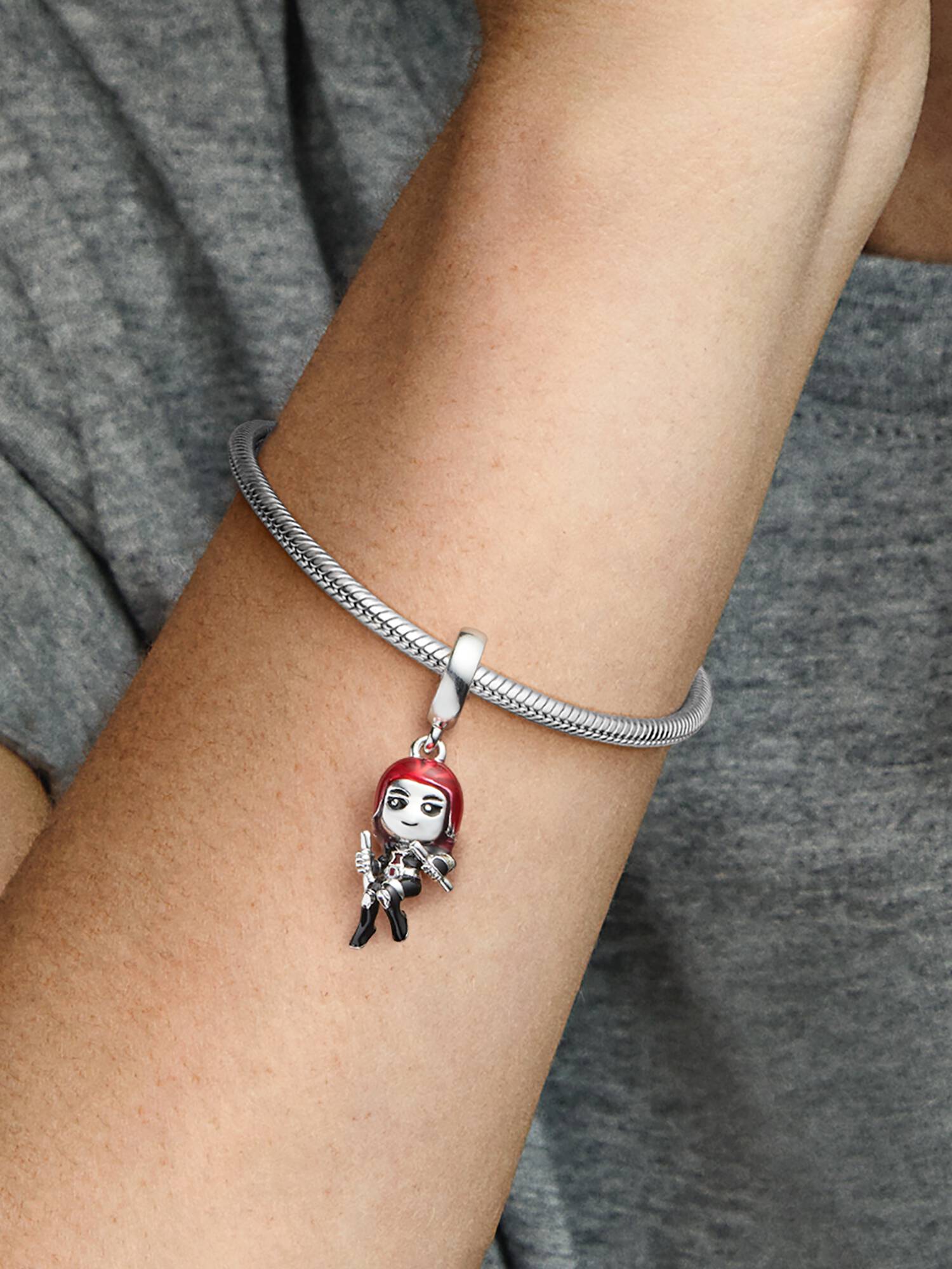 Charm colgante Viuda Negra de The Avengers de Marvel