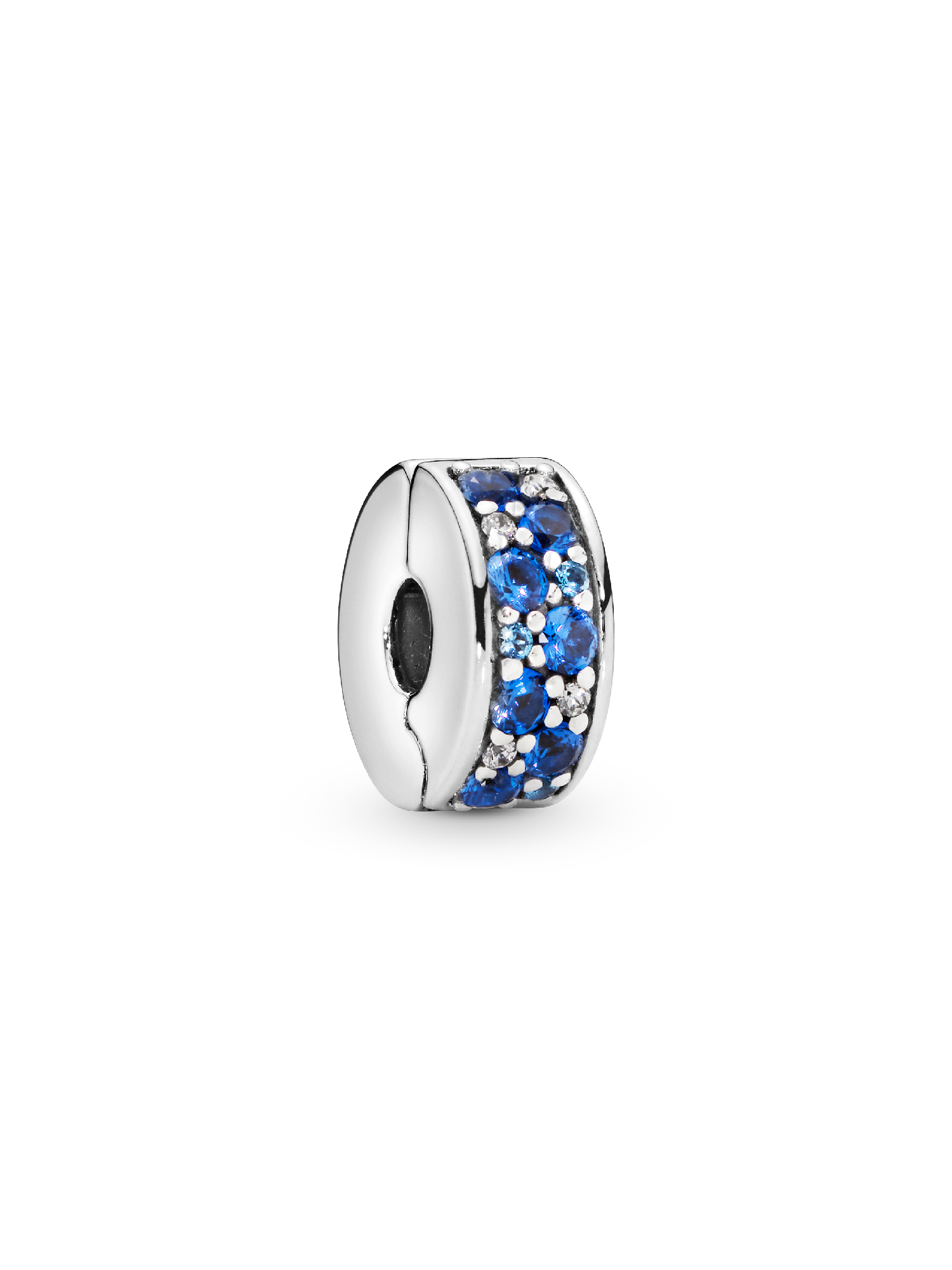Sujetador de pavé azul