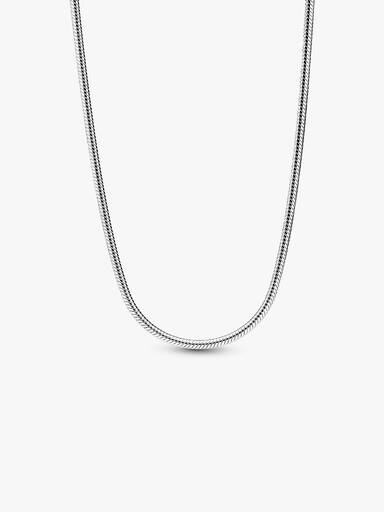Collar cadena de serpiente delgada