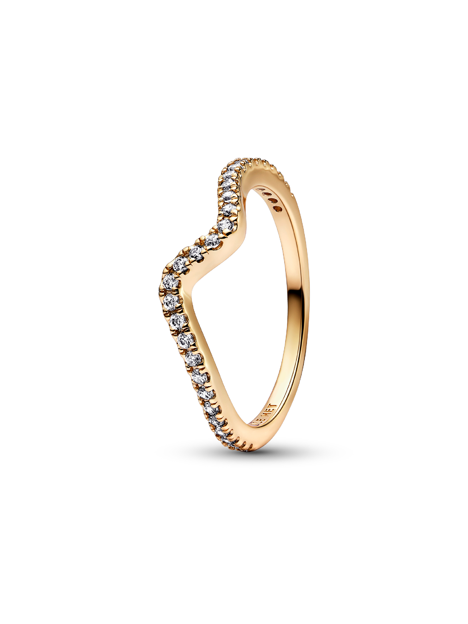 Anillo Onda resplandeciente