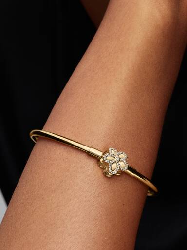Brazalete Flor de pavé