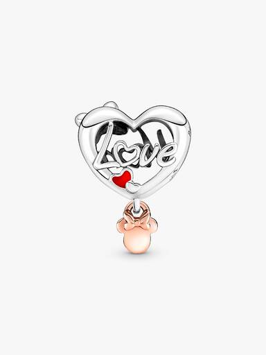 Charm Corazón de mamá con Minnie Mouse de Disney