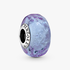 Charm de Cristal Murano Ondas Lavanda Charm de Cristal Murano Ondas Lavanda