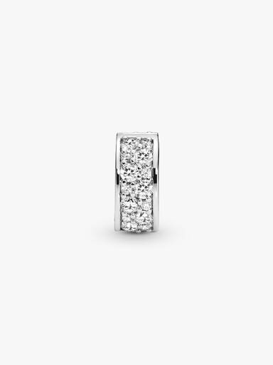 Sujetador de pavé transparente