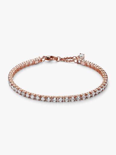 Brazalete de tenis reluciente