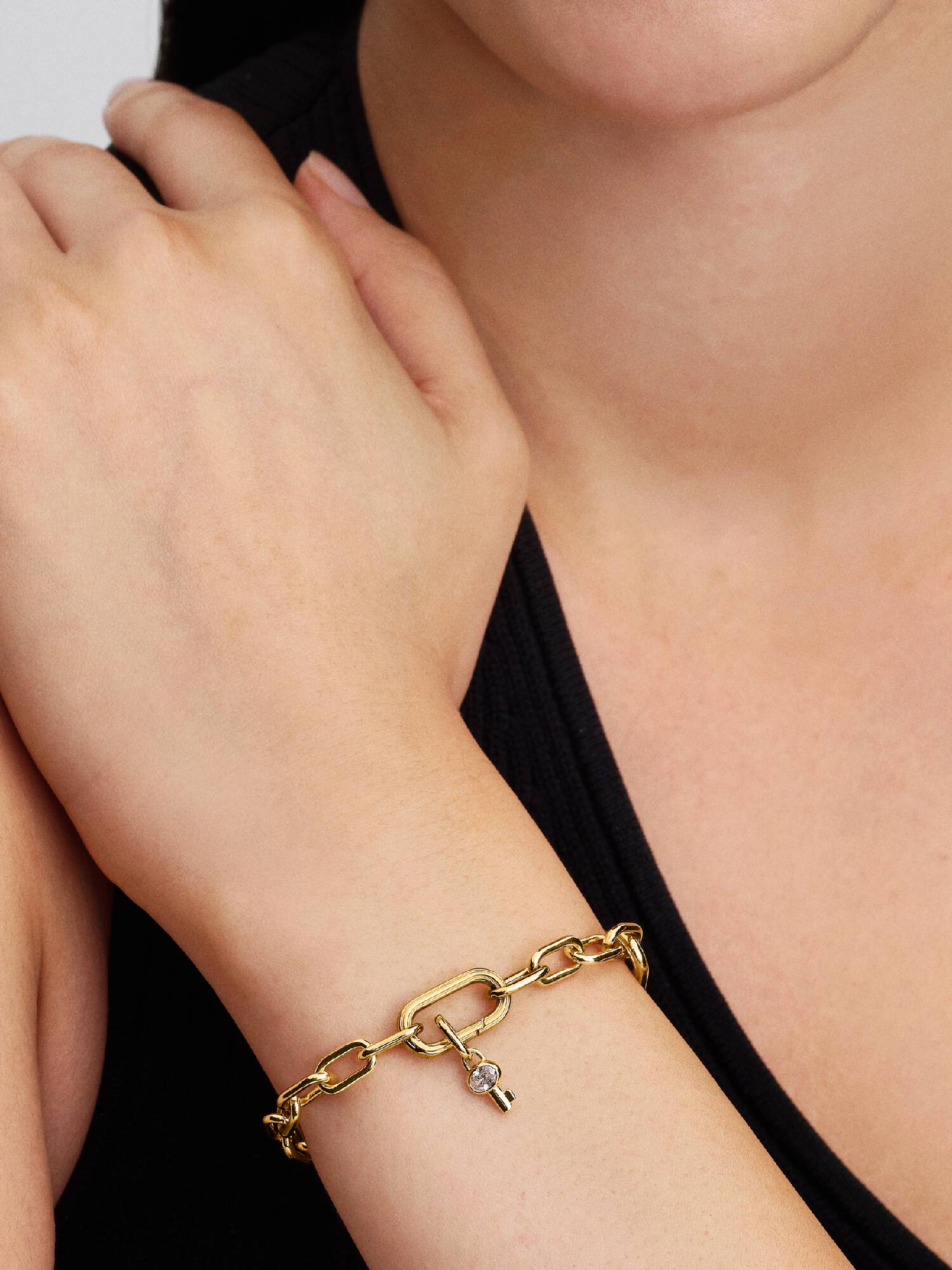 Mini charm Colgante Llave