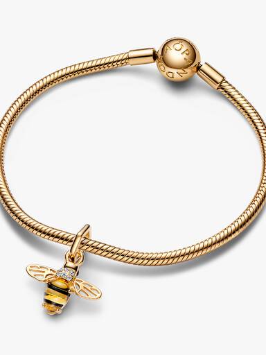 Charm colgante Abeja reluciente