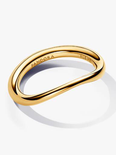 Anillo Banda Forma Orgánica