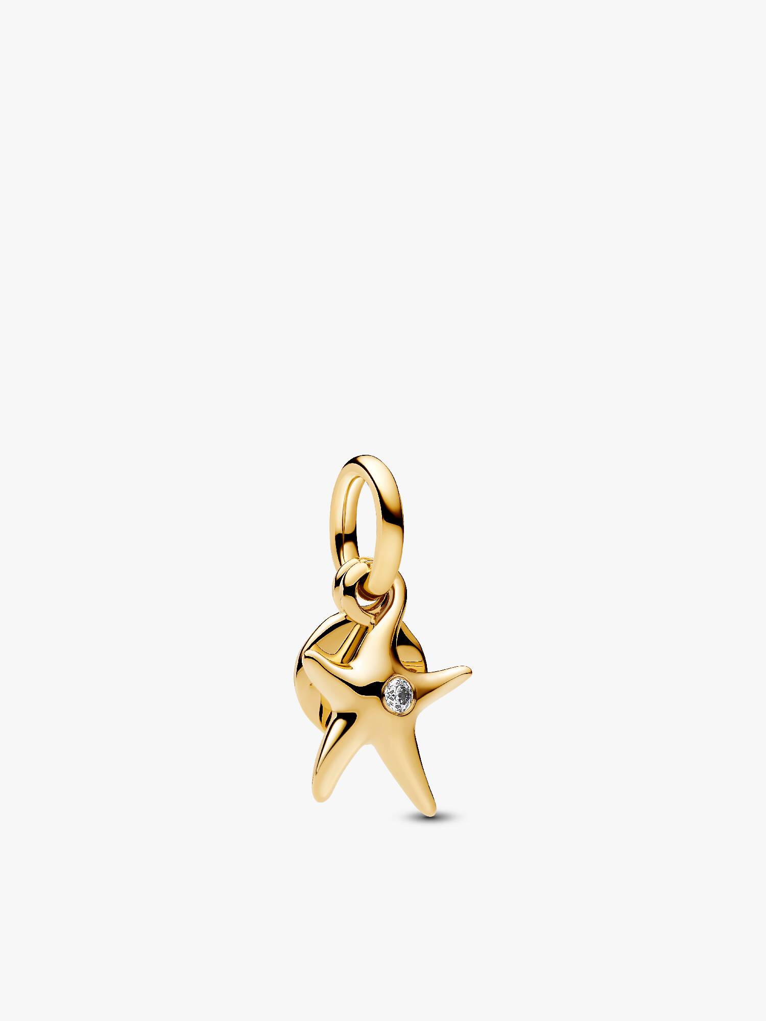 Charm Colgante Doble Estrella de Mar