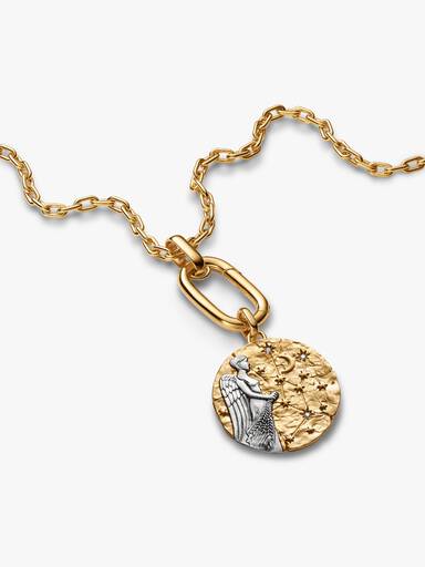 Collar con Colgante Talismán Grande de Virgo
