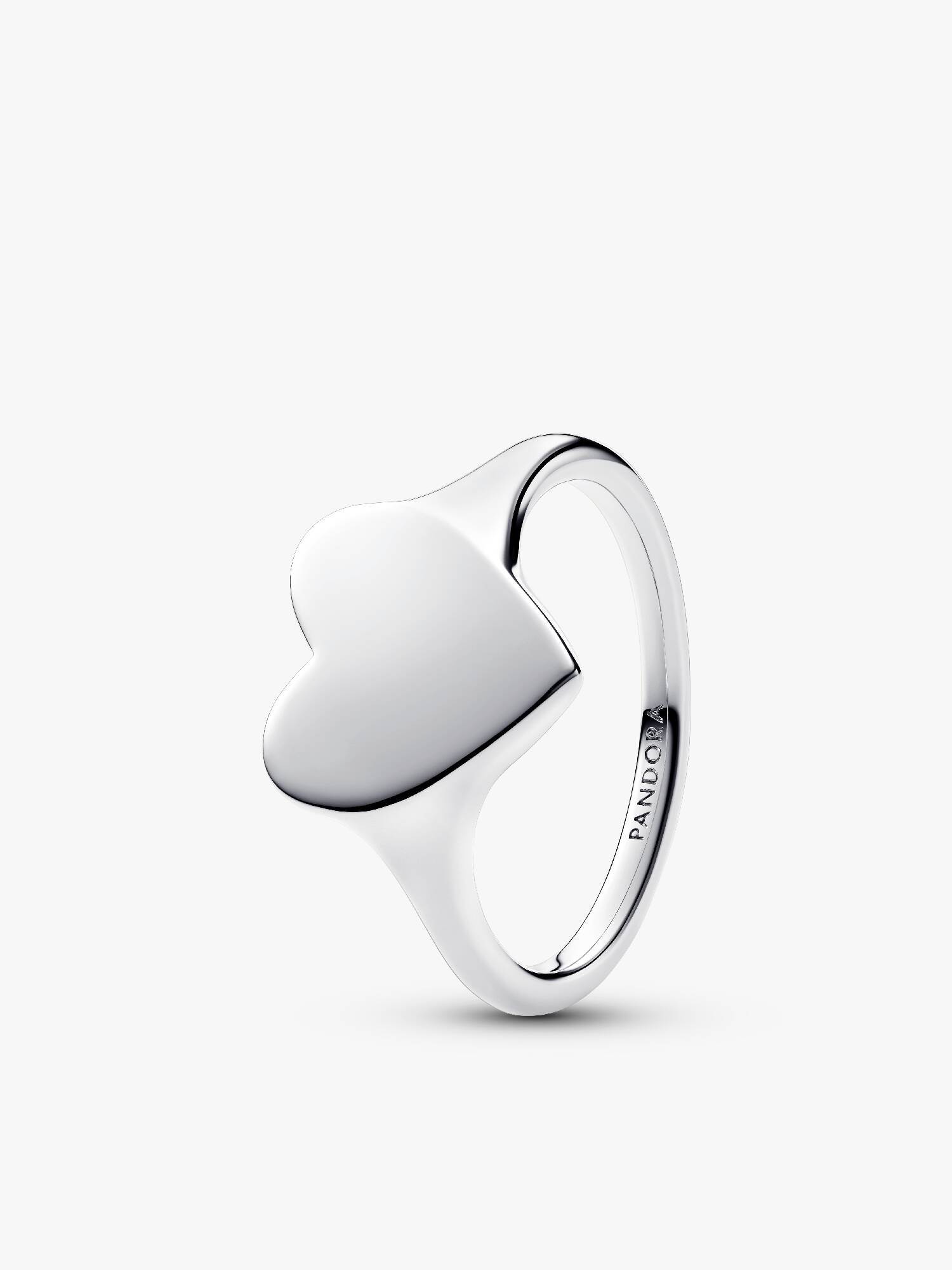 Anillo corazón grabable