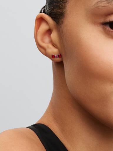Aretes de botón Moño Blancanieves de Disney