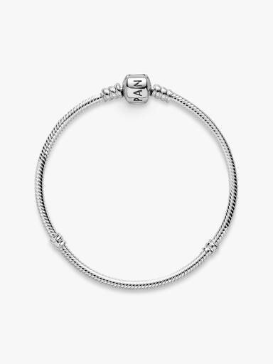 Brazalete cadena de serpiente con broche de barril
