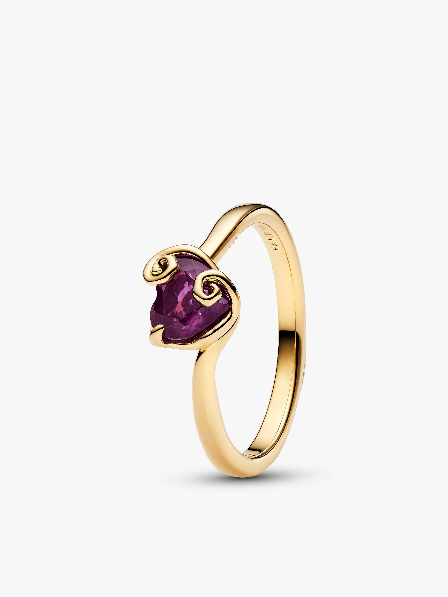 Anillo Corazón púrpura Sally de El Extraño Mundo de Jack de Disney 