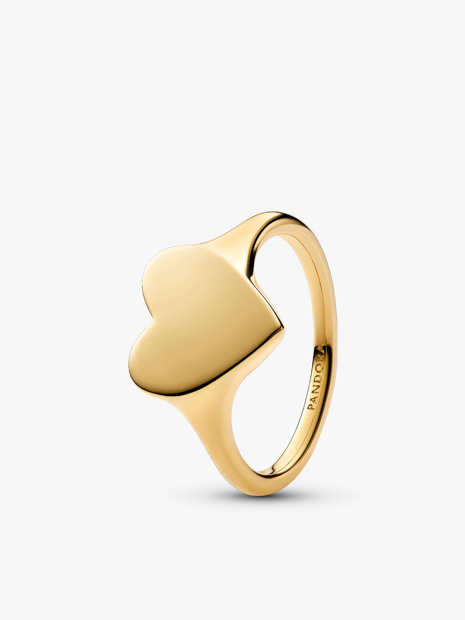 Anillo corazón grabable