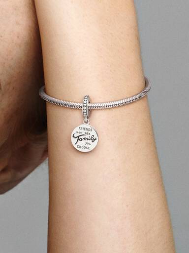 Charm Colgante Los Amigos Son Familia