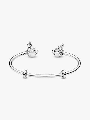 Brazalete Abierto Mickey Mouse y Minnie Mouse Disney Pandora Moments