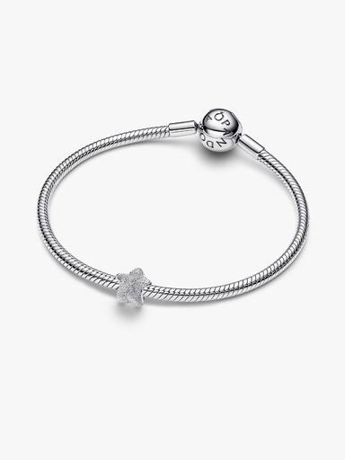 Mini Charm Estrella con textura